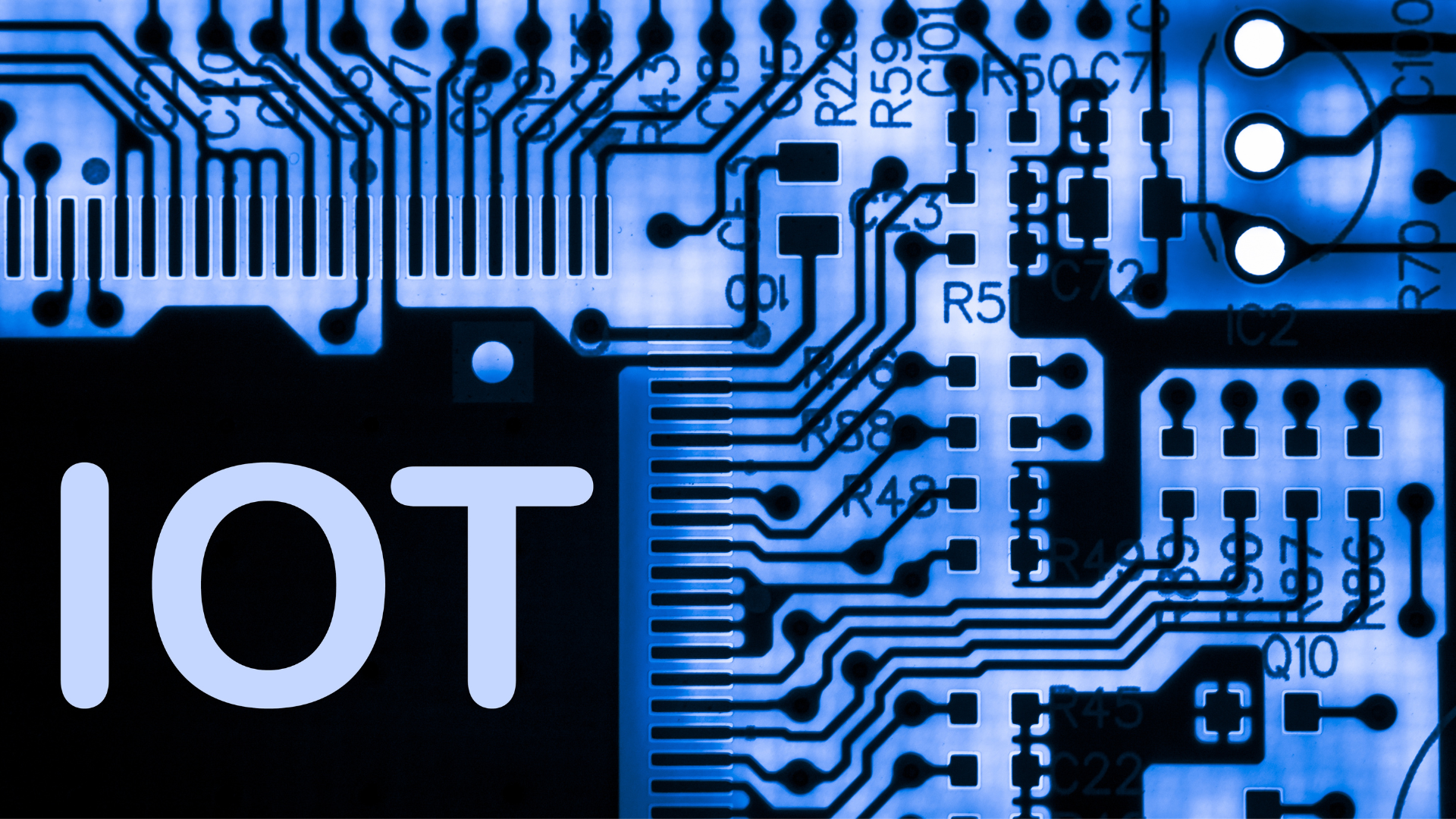 Banner shows IoT Technology